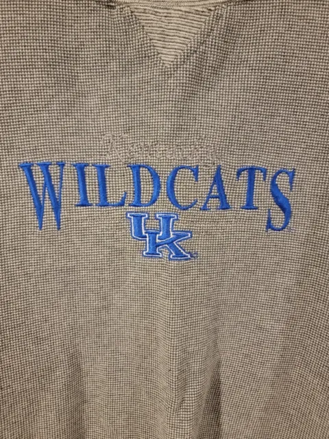 Vintage Briar Creek Sportswear Kentucky Wildcats Pullover Sweat Shirt Gray Sz XL