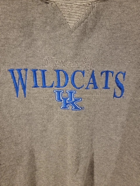 Vintage Briar Creek Sportswear Kentucky Wildcats Pullover Sweat Shirt Gray Sz XL