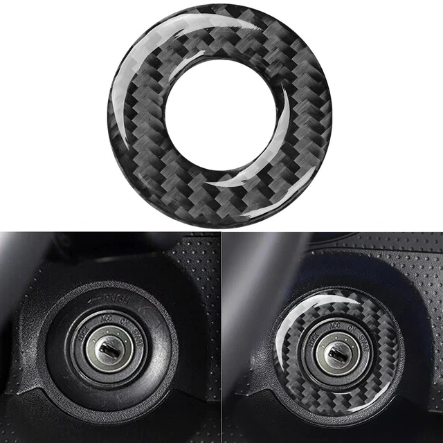 Coussin d'accoudoir de console centrale en fibre de carbone ABS pour X5 E70 X6 E71 2007–2013 Accessoires d'intérieur de voiture