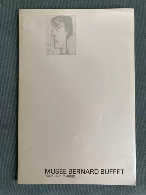 Rare Bernard Buffet Art Book Musee Exhibition Catalog in Japanese