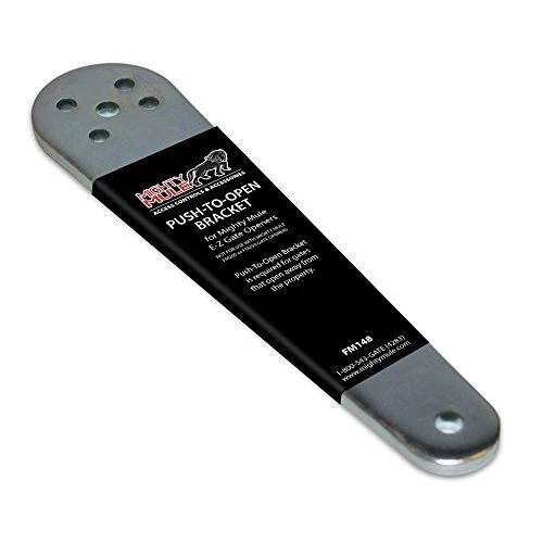 Mighty Mule Push to Open Gate Bracket FM148 for Mighty Mule Automatic Gate Op...