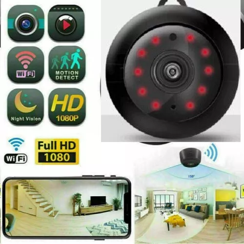 Wlan Funk Kamera Mini Spycam Versteckte Überwachungskamera Für Haus Überwachung