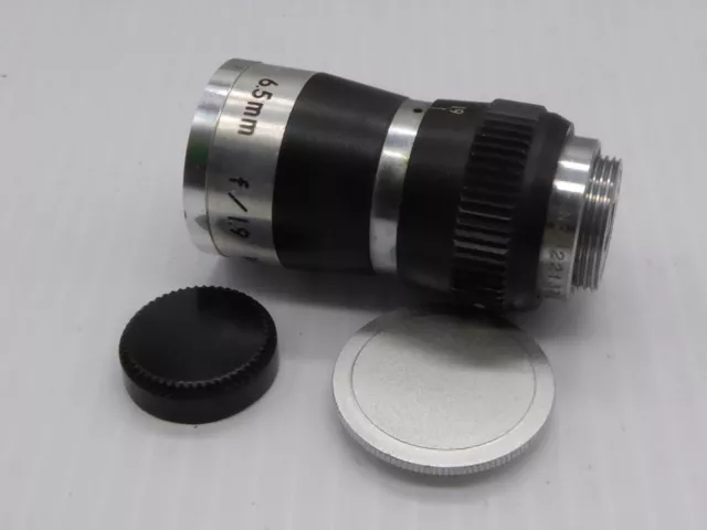 Yashinon-V Zunow  ZUNOR 6.5mm f 1.9 wide angle   Cine Prime Lens  D Mount