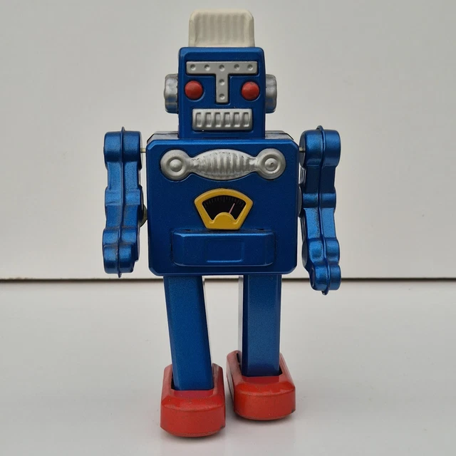 Robot Marcheur Mécanique En Tôle – Ha Ha Toy MS646 – Neuf