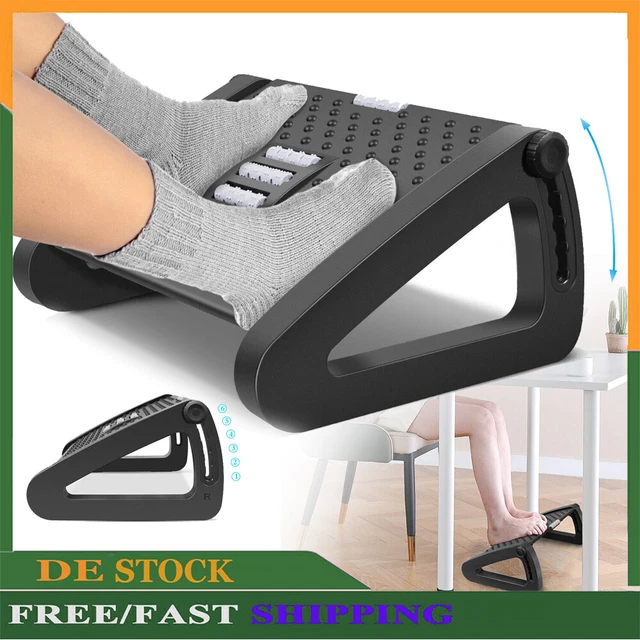 Fußstütze Fußkissen Fußablage Fußhocker Fußstütze Büro Schreibtisch Verstellbar