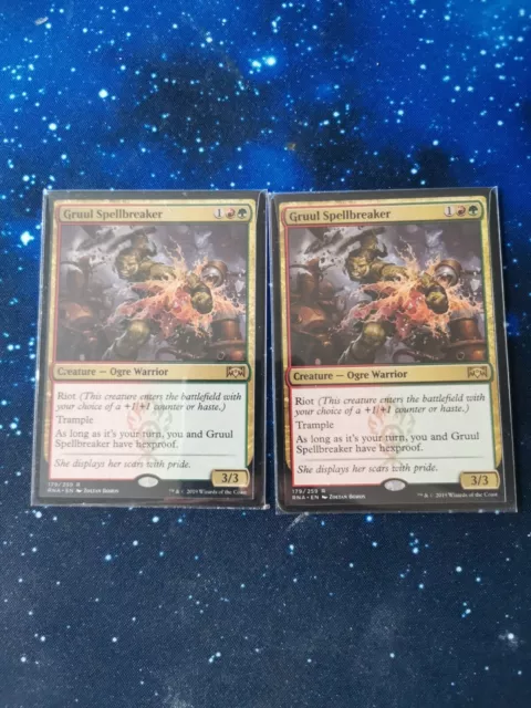 Gristleback 2x FOIL GPT MTG Guildpact Uncommon MINT green Gristleback 2x FOIL GPT MTG Guildpact Uncommon MINT green