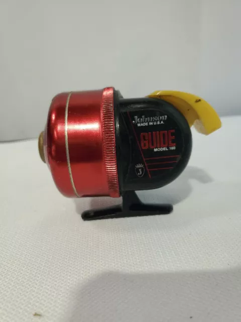 VINTAGE JOHNSON GUIDE Model 160 Fishing Reel Made in USA, FREE SHIPPING  $32.99 - PicClick