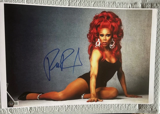 Rupaul Charles Signed Photo Drag Race BAS COA Beckett BJ067997