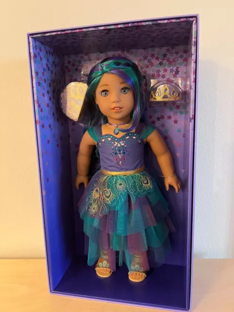 In Box American Girl 2022 Sapphire Splendor Collector Doll Limited Edition