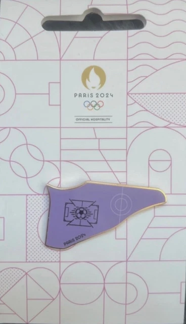 Lot Plaque Commémorative + Serviette – Jeux Olympiques Paris 2024 – Collector