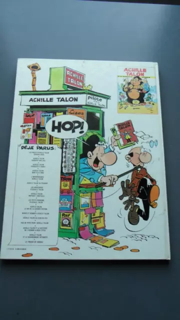 Bd Achille Talon - Le Tresor De Virgule - Greg - Ed. Dargaud  1978 Tbe 2