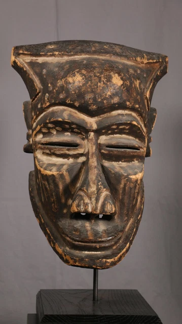 Kuba Bwoom helmet mask,  Vintage African Art 16 1/2 inches