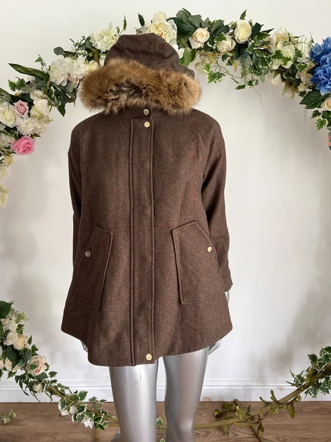 Carolyn tweed swing coat outlet