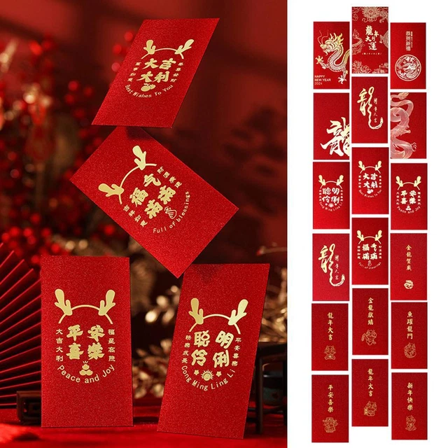 Decorazioni Capodanno Cinese 2024 - Ciondoli Drago Fortunato Con Nappa, Per Feng Shui E Benedizioni - Foto 4