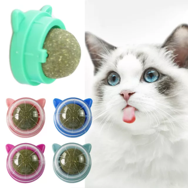 Catnip Toy Pet Stuff Energy Ball Cat Candy Licking Snacks Nutrition Cat Supplies