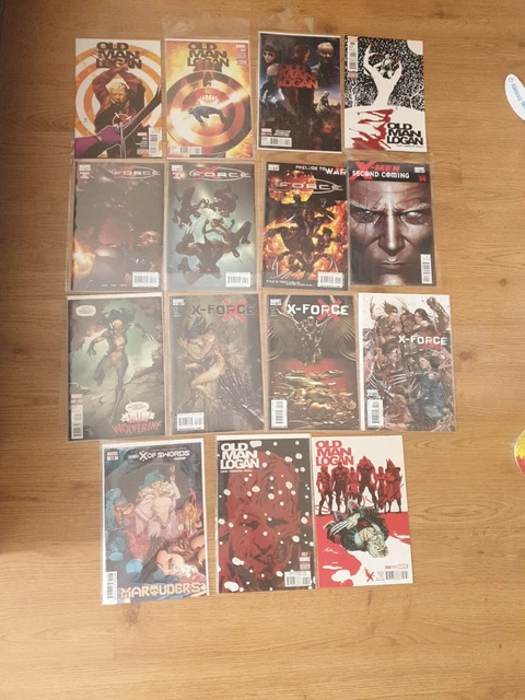 X-Force X-Men Old Man Logan Wolverine X-23 Marvel Comics bundle Variants