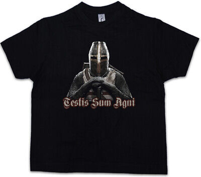 TEMPLAR II Kids Boys T-Shirt Cross Knight Ordo Crusade Crusader