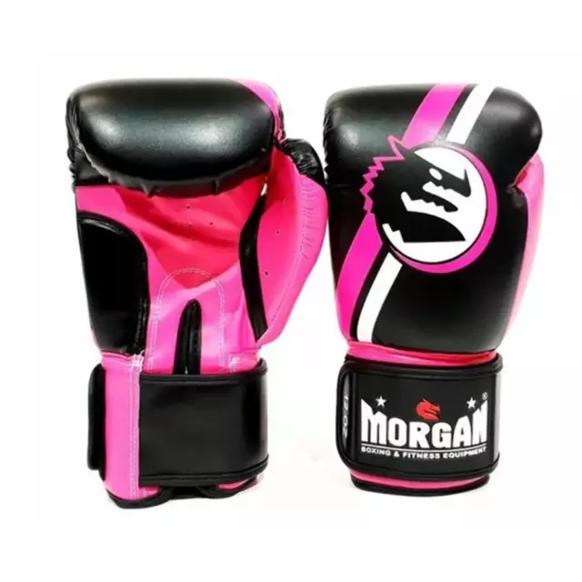 Morgan V2 Classic Boxing Gloves Pink Black