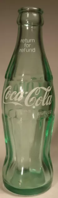 Coke Coca Cola 6 1/2 ounce Glass Bottle Empty