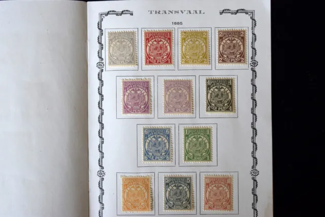 Early Transvaal Mint Stamp Collection