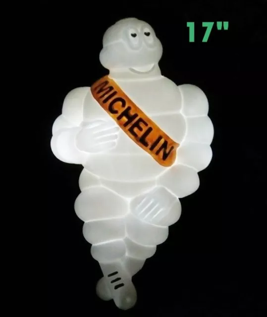 1 X 17" Michelin Man Doll Figure Bibendum Advertise Tire Collect  Led Truck  Car