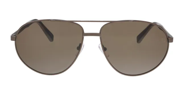 Ermenegildo Zegna EZ0030/S 37J Brown  Aviator Sunglasses