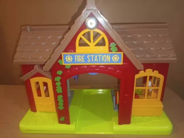 Early Learning Centre, ELC, Happyland, Fire Station, With Sound, NO TOYS #RS