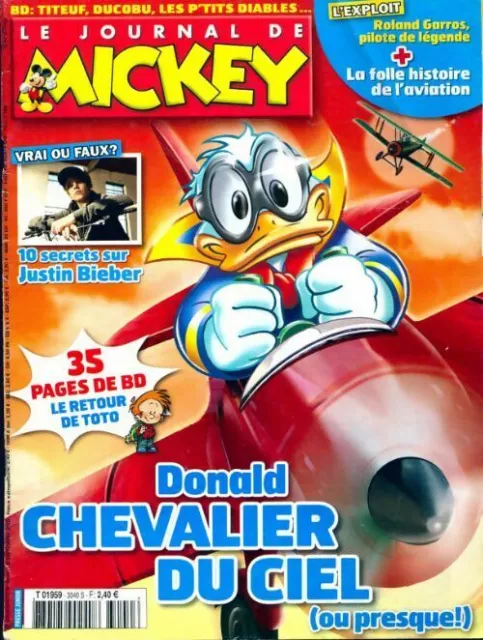 3333813 - Le journal de Mickey n°3040 : Donald chevalier du ciel - Collectif