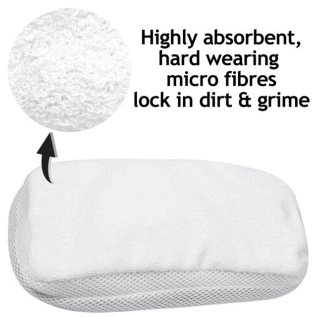 Set 10 Panni Microfibra Per Pulitore Vapore Karcher - Compatibili SC2/SC3/SC4/SC5, Altamente Assorbenti - Foto 8