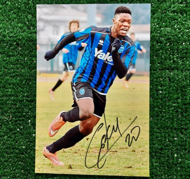 Foto autografata con autografo per tifosi e sostenitori, formato A4