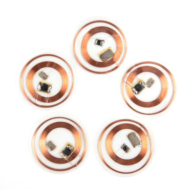 5 piezas Tarjeta de identificación IC 13,56 MHz UID 125Khz Chip Regrabable Cambiable Llavero RFID T- SC