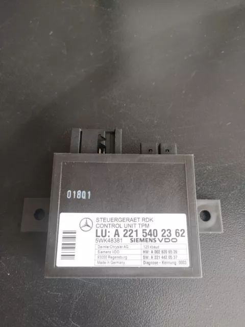 Mercedes(W221) Tyre Pressure Control Module Ecu S Class [2006-2009]