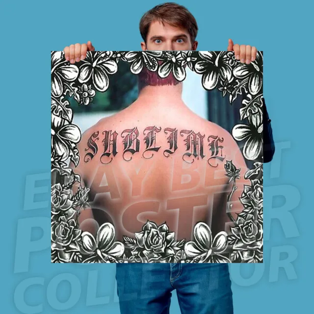 Sublime Self Titled 24x24 Album Cover Vinyl Poster