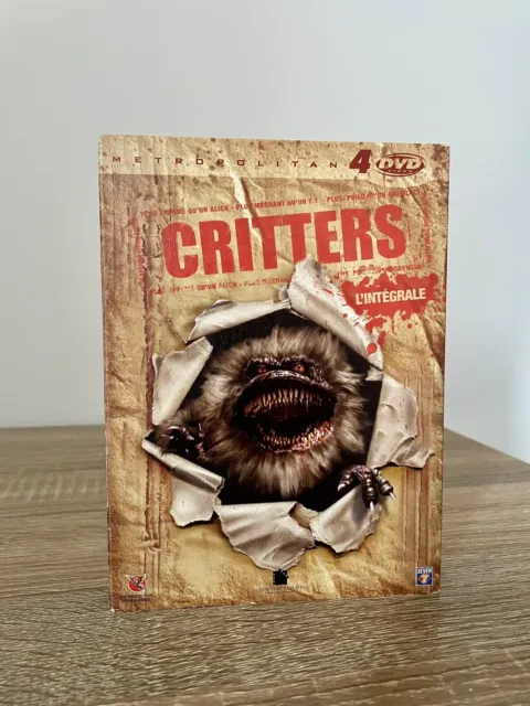 Critters L’intégrale | Coffret 4 Dvd | Version Française