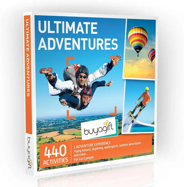Buyagift 440 Adrenaline Days - Balloon Rides, Supercar Races, Sailing & More