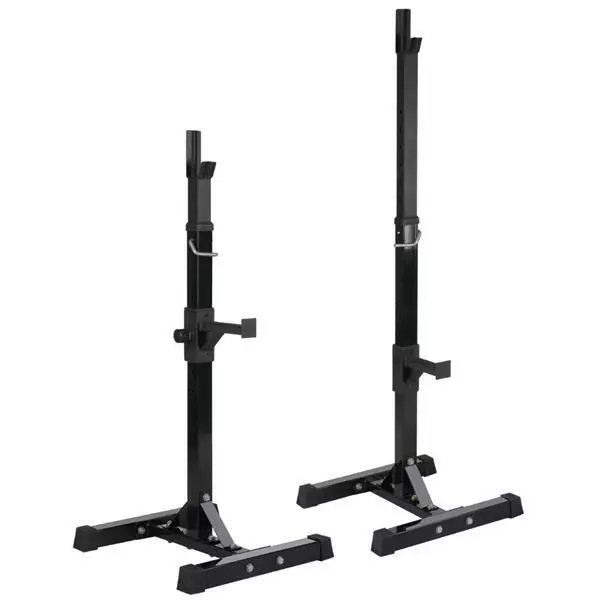 Support Repose Barre Musculation pour haltères longs à disques. max env 200kg 3