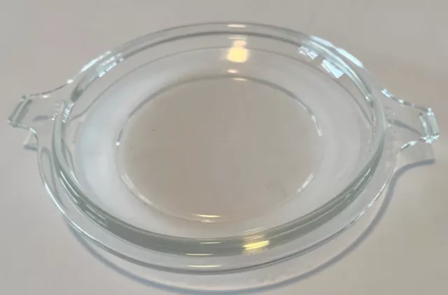 Vintage Pyrex Clear Glass Lid W/Handles 681-C15 Replacement  7 In