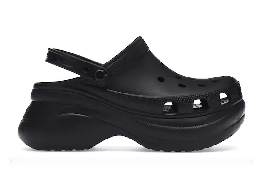 CROCS WOMEN'S CLASSIC Bae Clog Platform Shoes Black New with Tags ...