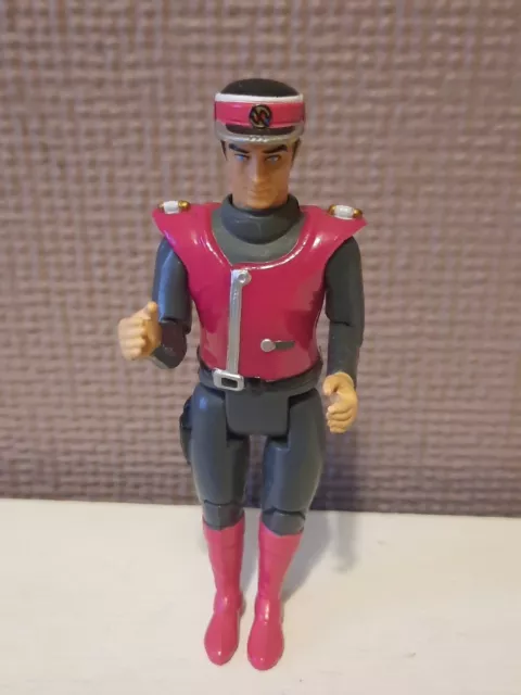 A Vintage 1993 Captain Magenta Captain Scarlet Series Vivid 3.75" Action Figure.