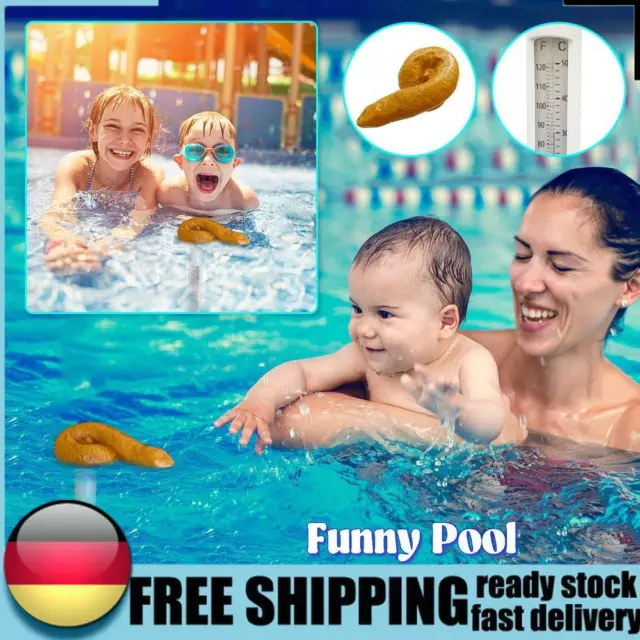 Funny Bath Thermometer Water Temperature Meter for Outdoor Indoor Swimming Pools