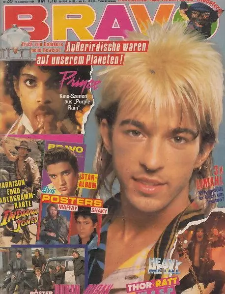 Bravo Peter Maffay,Limahl,Duran Duran,Wham,Harrison Ford Indiana Jones,Heather