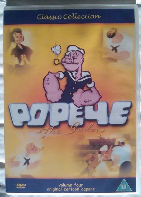 Popeye the Sailor: Volume 4 - Like New DVD - Cert U - Free UK P&P