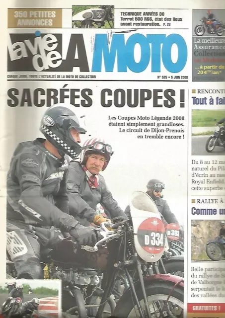 La Vie De La Moto N°525 Graissage Par Huile Perdue / Terrot 500 Rss /Rando Solex