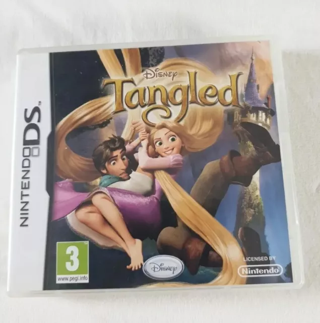 Disney Tangled - Nintendo DS - Complete with Cartridge, Case and Manual