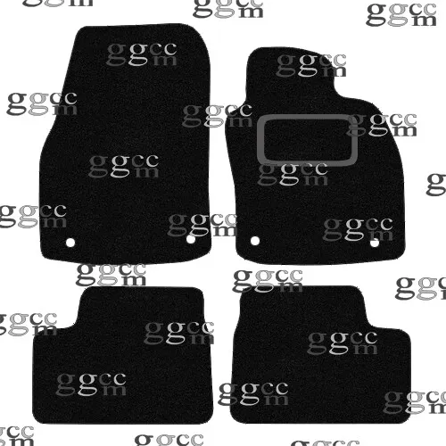 Fits Vauxhall Astra (H) Mk5 2004 To 2010 Tailored Black Carpet Car Floor Mats