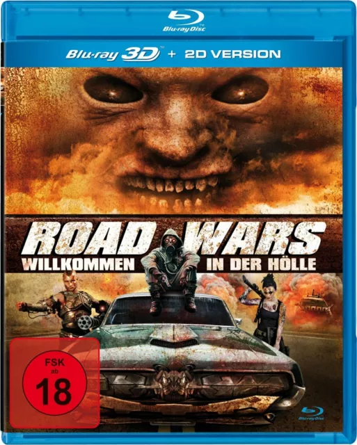 Road Wars - Willkommen in der Hölle  3D Blu-ray/NEU FSK18