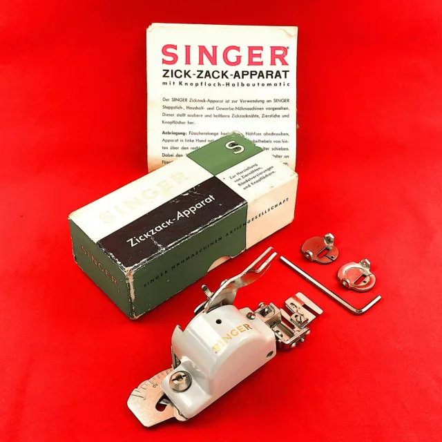 SINGER 160991 Swiss ZigZagger ZigZag Attachment Featherweight 221