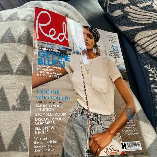 RED UK MAGAZINE Issue : February 2026 issue 2 read once like new cost £ ...