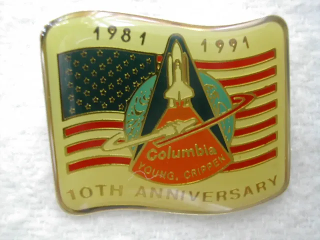 NASA COLUMBIA 10th Anniversary STS-1 Space Shuttle 1981