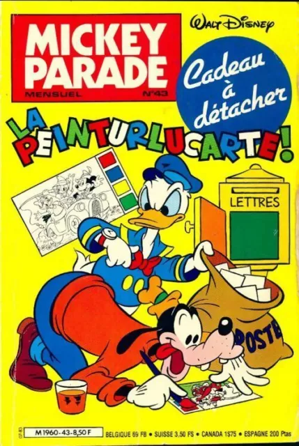 3394608 - Mickey parade n°43 : La peinturlucarte ! - Collectif